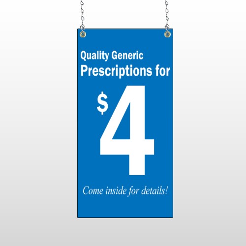 Pharmacy 102 Window Sign