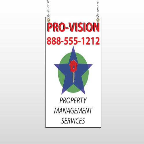 Property Management 363 Window Sign
