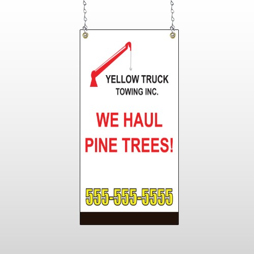 Towing 300 Window Sign
