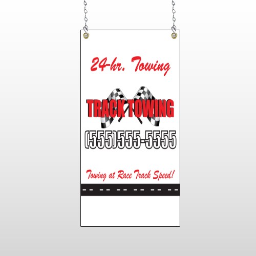 Towing 311 Window Sign