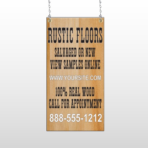 Wood Panel 248 Window Sign