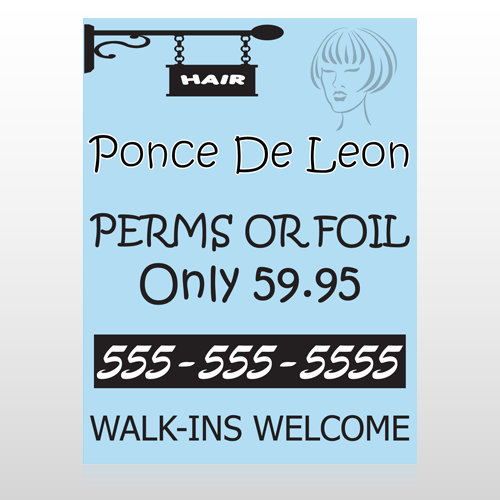 Woman Hair Design 289 Custom Decal