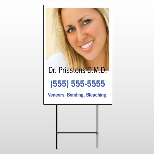 Dental 49 Wire Frame Sign