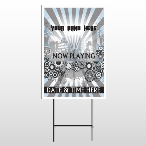 Gray City 368 Wire frame Sign