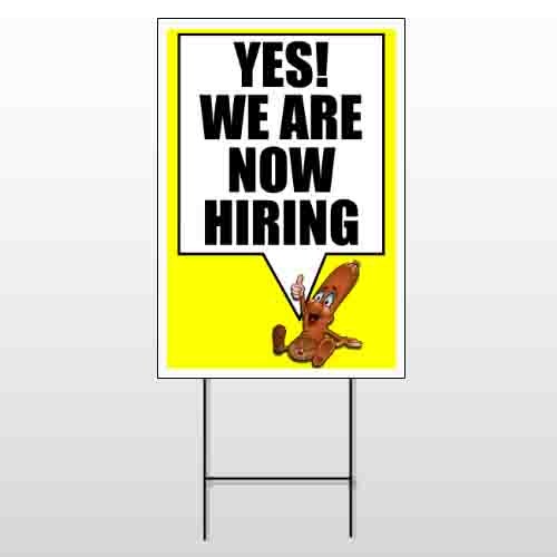 Hiring 54 Wire Frame Sign
