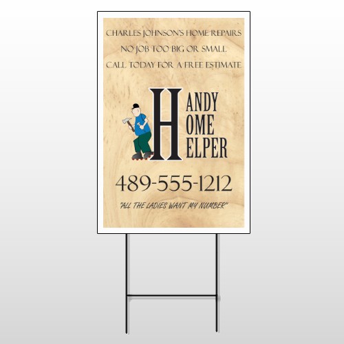 Home Repair 242 Wire Frame Sign