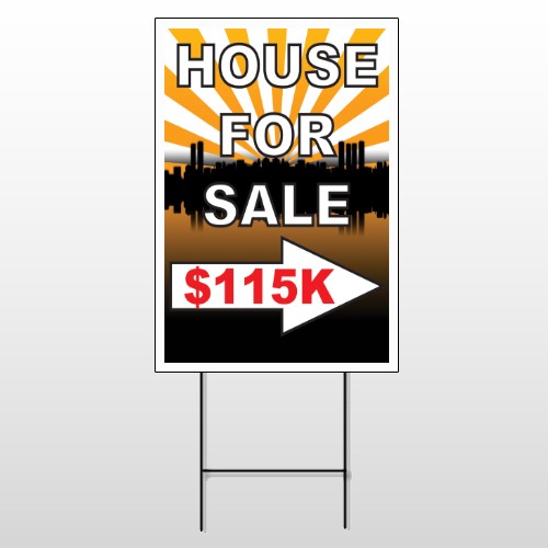 House Sale 719 Wire Frame Sign