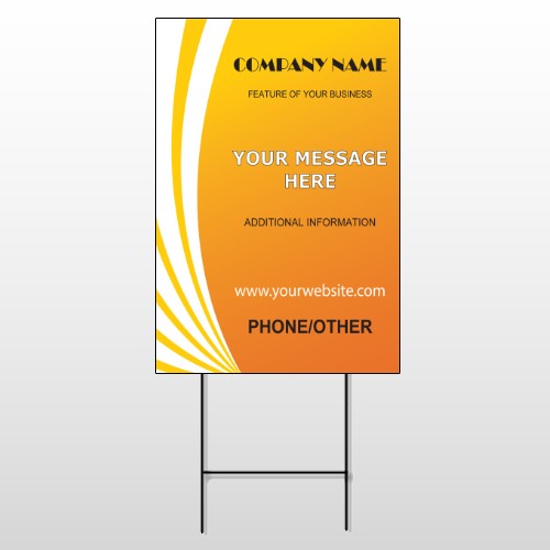 Law 142  Wire Frame Sign