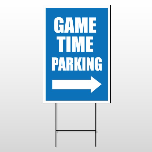 Parking 298 Wire Frame Sign