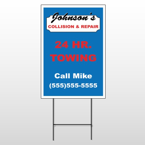 Repair 124 Wire Frame Sign