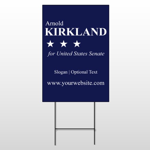 Senate 134 Wire Frame Sign