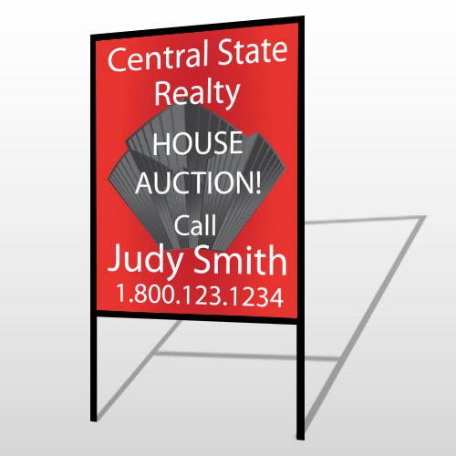 Buildings 221 H-Frame Sign