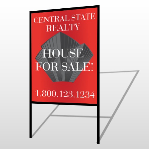 Buildings 227 H-Frame Sign