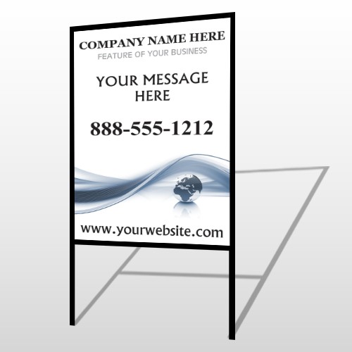 Classy World 166 H-Frame Sign