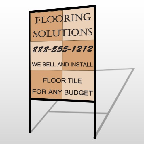 Flooring 247 H Frame Sign