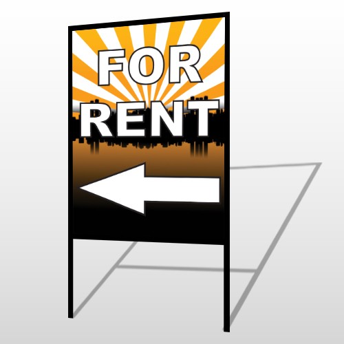 For Rent 720 H-Frame Sign