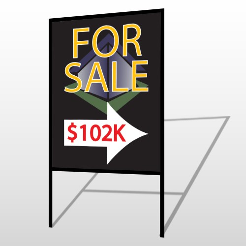 For Sale Corner 705 H-Frame Sign