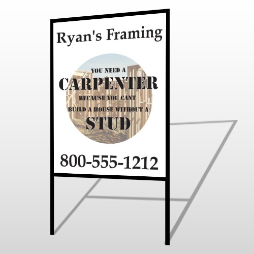 Framing 237 H-Frame Sign