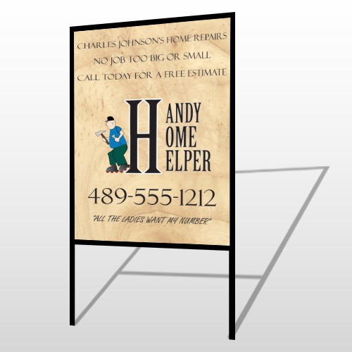 Home Repair 242 H Frame Sign