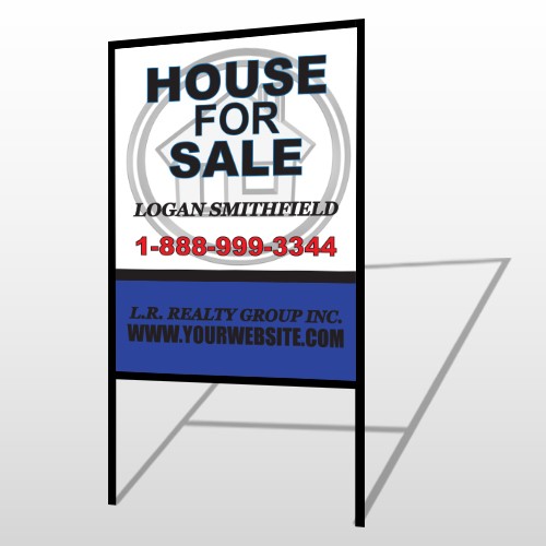 House Emblem 857 H-Frame Sign