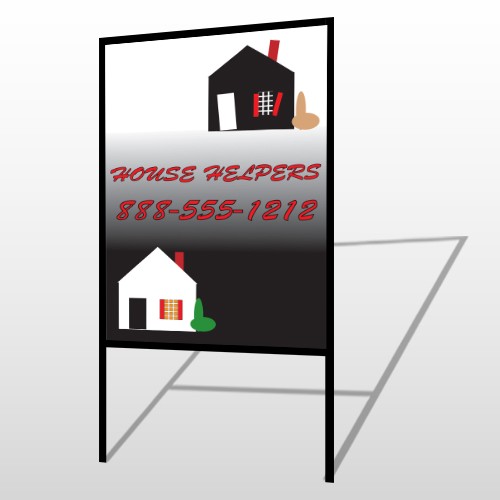 Househelper 245 H Frame Sign