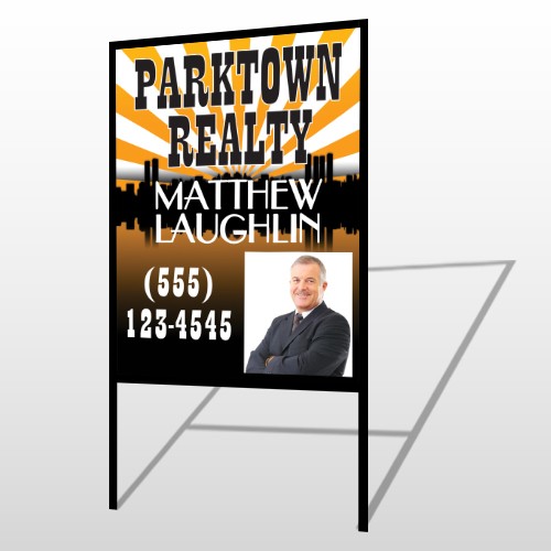Matthew Parktown 646 H-Frame Sign
