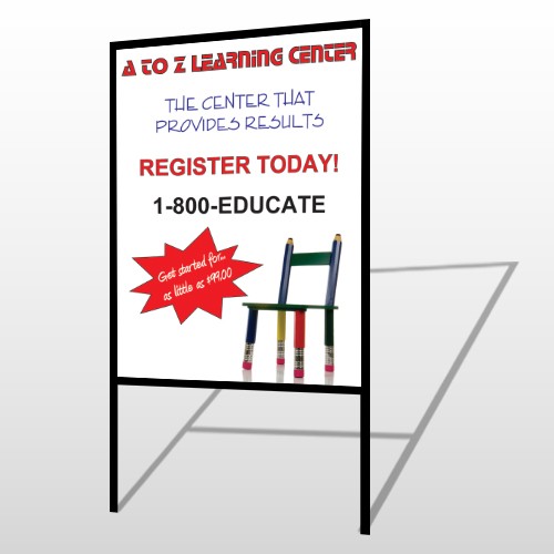 Pencil Chair 159 H-Frame Sign