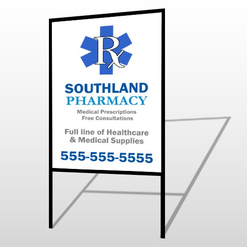 Pharmacy 103 H-Frame Sign