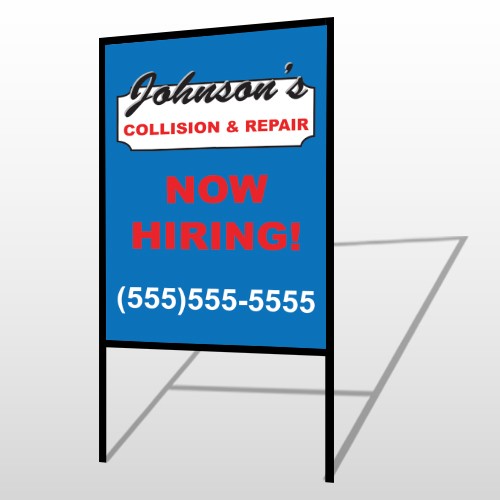 Repair 299 H Frame Sign