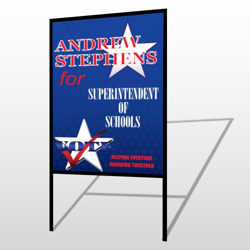 Superintendent 306 H-Frame Sign