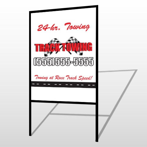 Towing 311 H-Frame Sign
