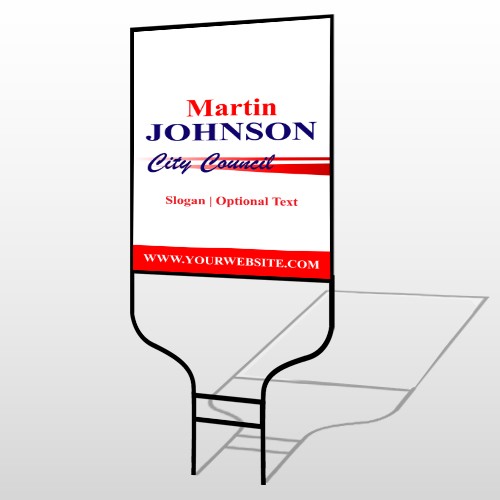 City Council 133 Round Rod Sign