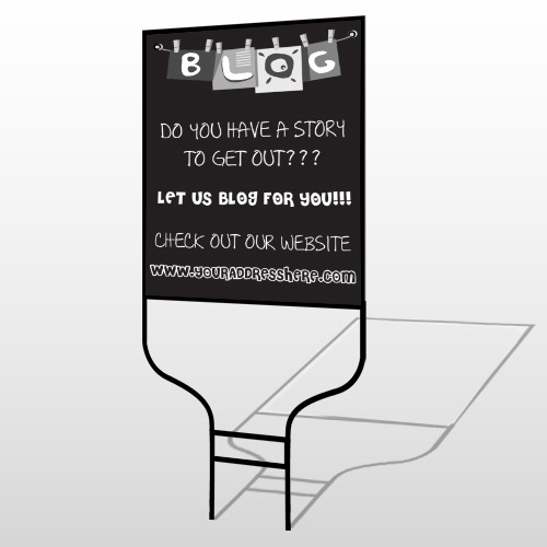 Blog Line 430 Round Rod Sign