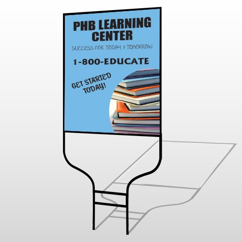 Book Learning 156 Round Rod Sign