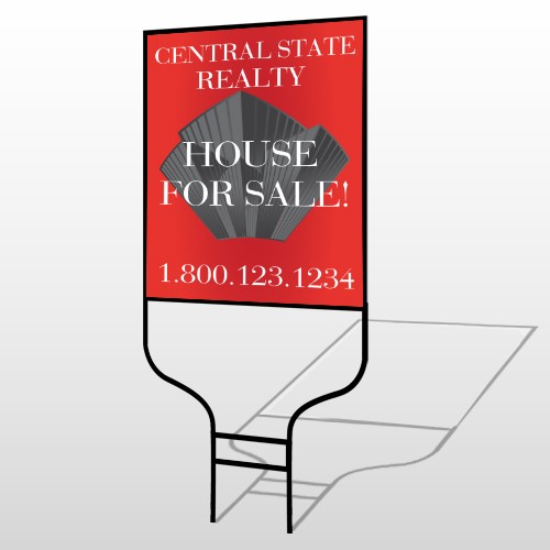 Buildings 227 Round Rod Sign