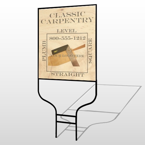 Carpentry 236  Round Rod Sign