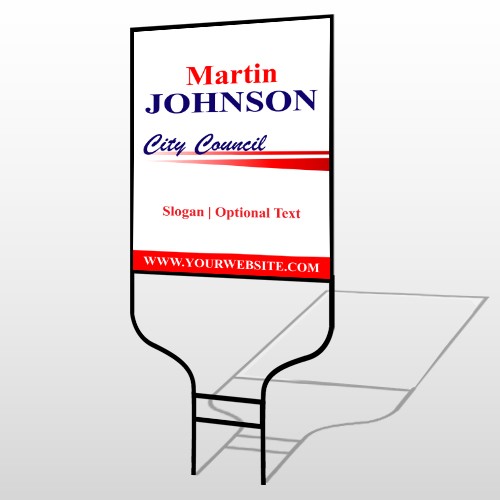 City Council 310 Round Rod Sign