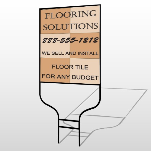 Flooring 247 Round Rod Sign
