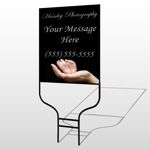 Flower 49 Round Rod Sign