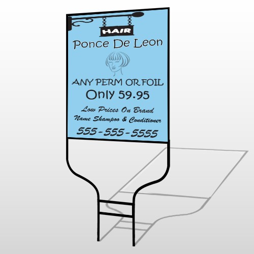 Hair 289 Round Rod Sign