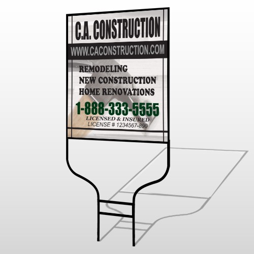 Hammer 498 Round Rod Sign