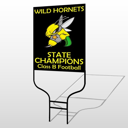 Hornet 44 Round Rod Sign