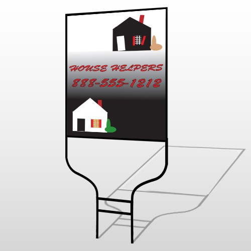 Househelper 245 Round Rod Sign