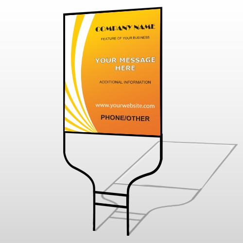 Law 142 Round Rod Sign