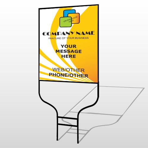 Law 144 Round Rod Sign