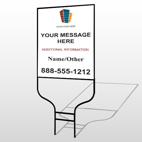 Mortgage 177 Round Rod Sign