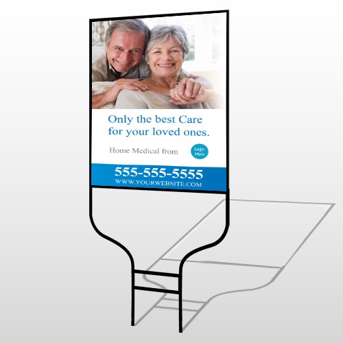 Old 96 Round Rod Sign