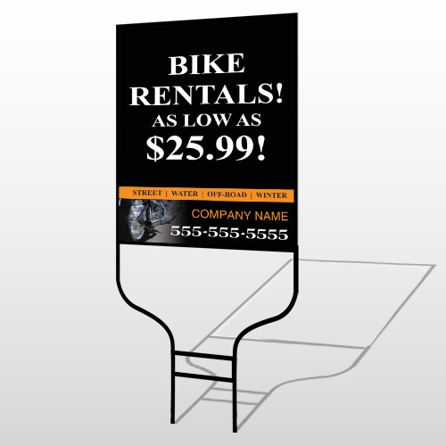 Rent Dreams 109 Round Rod Sign