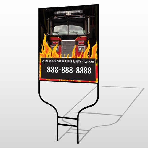 Safety Program 427 Round Rod Sign