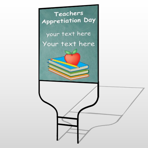 Apple Books Pencil 07 Round Rod Sign